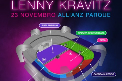 Lenny Kravitz - Turnê mundial Blue Electric Light Tour 2024