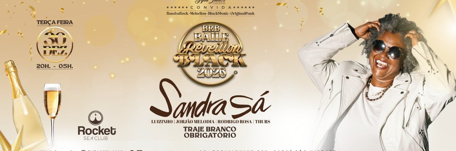 7ª edição do BAILE RÉVEILLON BLACK 2026